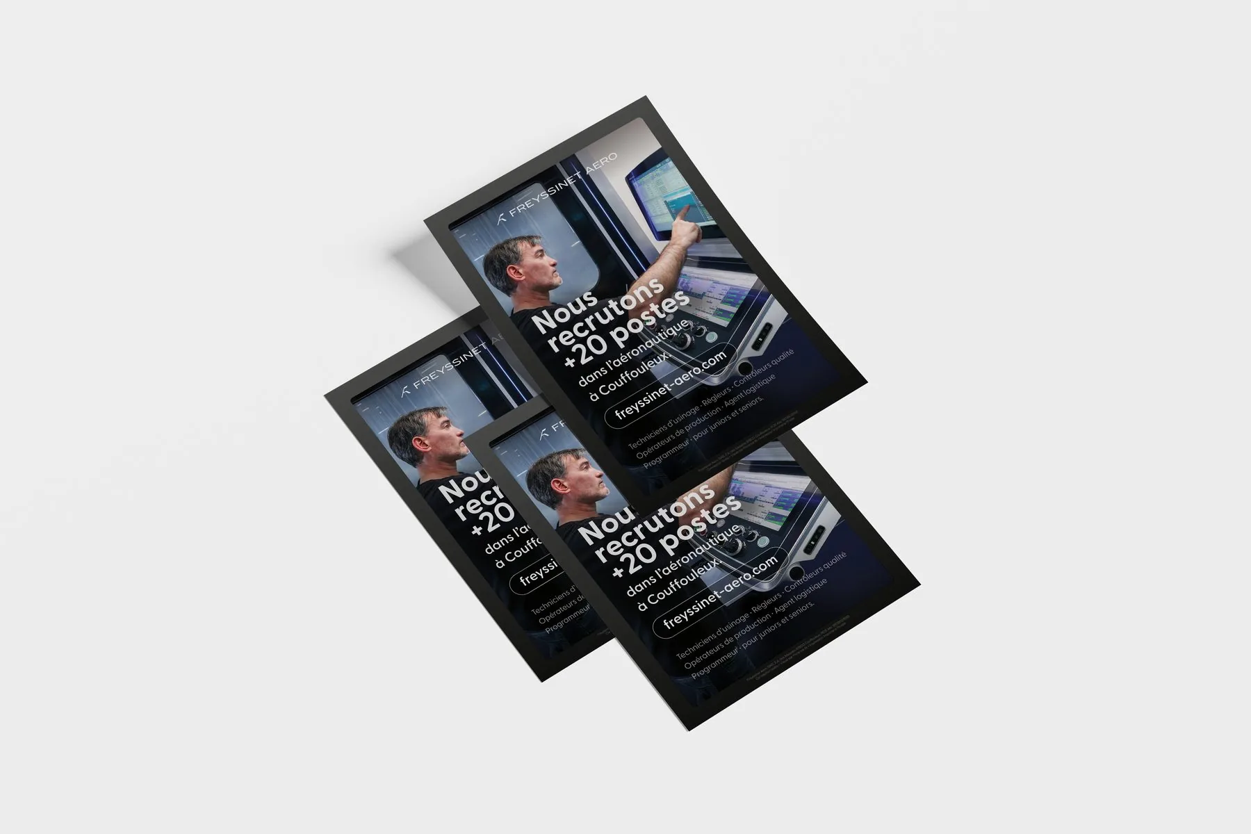 Campagne affichage, flyers